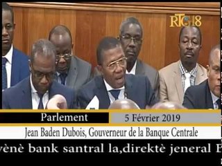 Gadel Janl Ye 5 Février 2019 / Parlement
