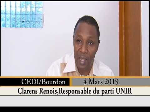 Le responsable du parti UNIR Clarens Renoit encourage la falicitation du dialogue inter-haïtien.