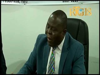 Le Ministre de l'Education Nationale d'Haïti annonce la construction de plusieurs lycées.