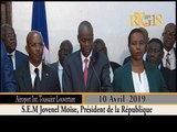 Le Président de la République Jovenel Moïse est de retour au pays