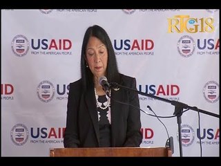 L'Ambassadrice des États-Unis en Haiti Michèle J. Sison participe au lancement d'un nouveau projet