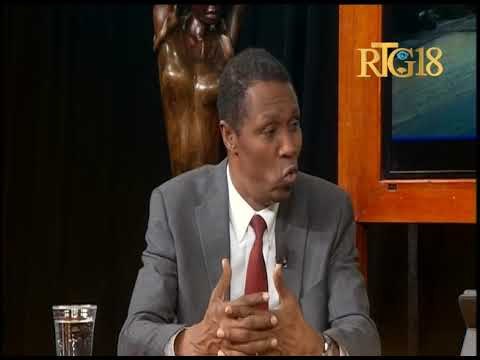 Clarens Renois, coordonnateur général du parti UNIR à l'émission Bati Ayiti