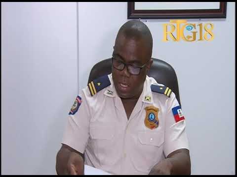 La Police Nationale D'Haïti présente le bilan de ses opérations