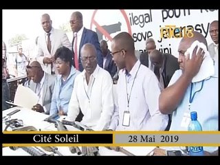 Cité Soleil.- Des armes à feu remises aux membres de la CNDDR