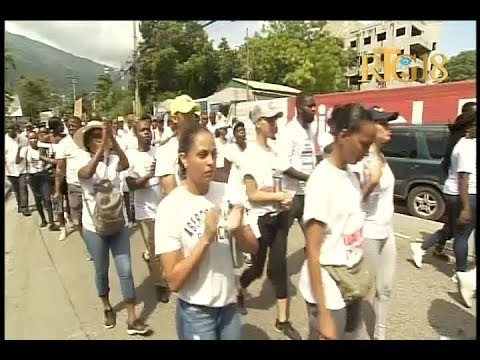 Haïti / Marche pacifique contre les actes d'agressions et violences sexuelles à Port-au-Prince