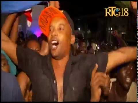 Haïti vs Canada / Des haïtiens ont gagné les rues pour fêter la qualification des Grenadiers.