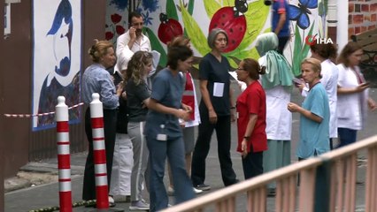 Hastanede kimyasal madde paniği