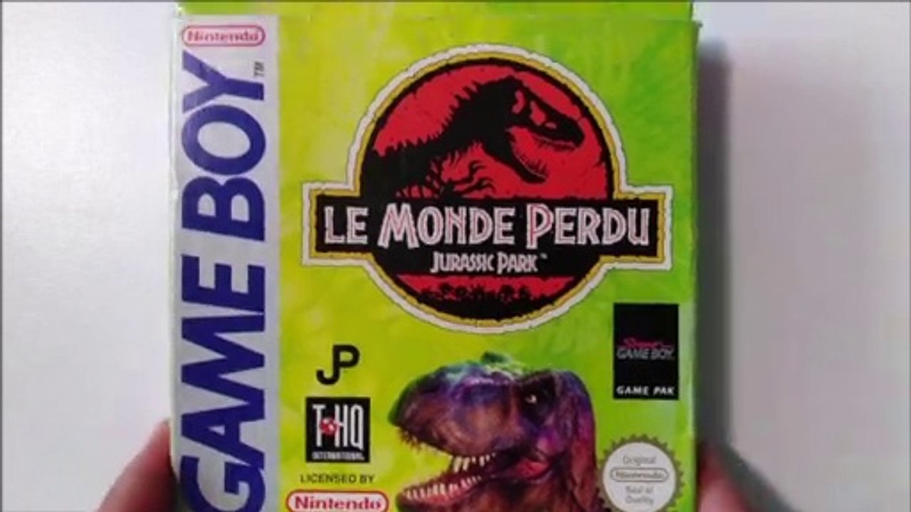 La collection de bigvilo #002: Le Monde Perdu Jurassic Park (Gameboy)