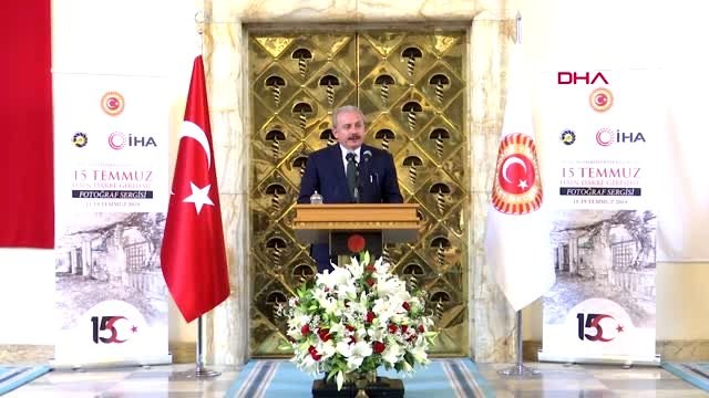 TBMM Başkanı Şentop 'Foto Muhabirlerinin Gözüyle 15 Temmuz Hain Darbe Girişimi' sergisinde 1