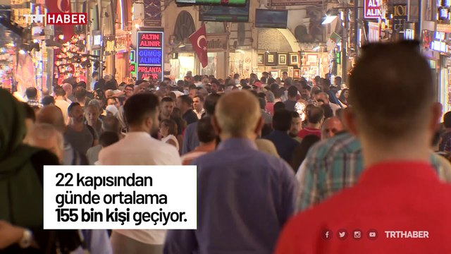 Kapalıçarşı’nın yıpranan çatısı 800 bin kiremitle yenilendi