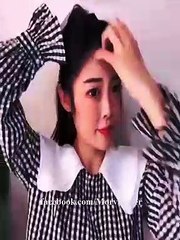 Lovely girls teach how to tie beautiful hair