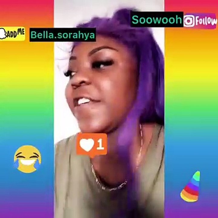 Elle imite les mamans quand elles menacent leurs filles pour qu'elles décrochent le bac. Hilarant !