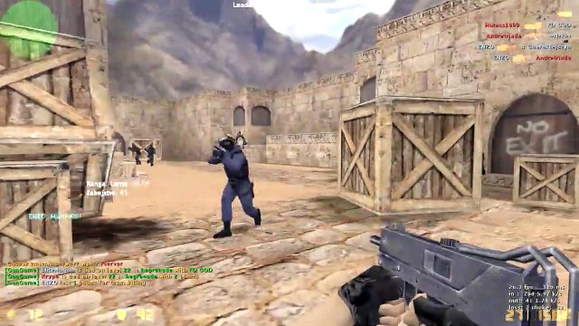 Zdzichu gra w Counter-Strike 1.6 #6 (Gun Game)