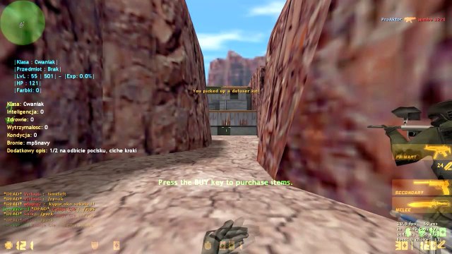 Zdzichu gra w Counter-Strike 1.6 #7 (PainBall Mod)