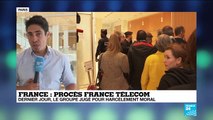 Dernier jour du procès de France Télécom et de ses ex-dirigeants pour 