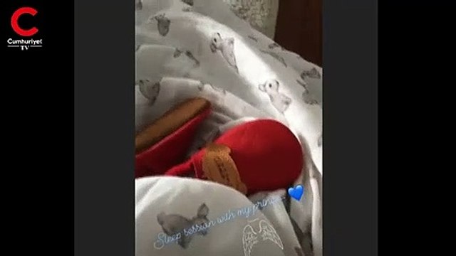 Fahriye Evcen ve Burak Özçivit çiftinin bebekleri Karan’ın yeni videosu
