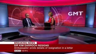 Sir Kim Darroch resigns as UK ambassador to US - BBC News