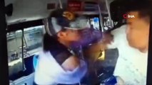 -  Çinli Kadın Otobüs Şoförünü Tekmeledi