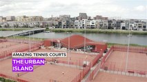 Amazing Tennis Courts: 'The Couch' of IJburg Tennis Club