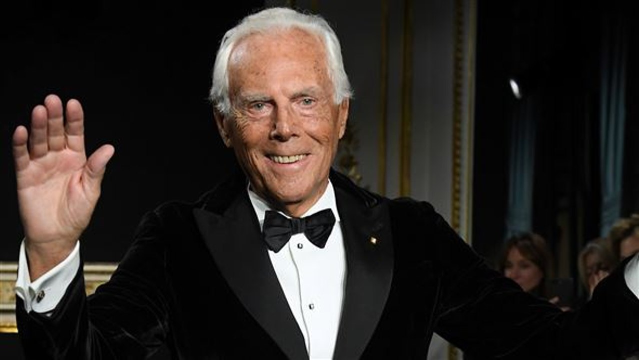 Happy birthday, giorgio armani!