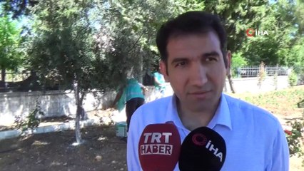 Şehitliğin bakımı hükümlülerden