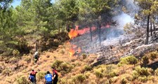 Son dakika! Fethiye'de ormanlık alanda yangın çıktı