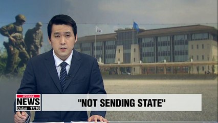 UN Command says it has not offered Japan Sending State designation