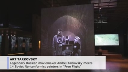 Tarkovsky's movies mingle with Soviet Nonconformist art