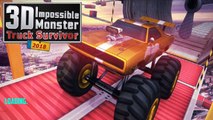 3D Impossible Monster Truck Survivor - 4x4 Stunts Monster Games - Android gameplay FHD