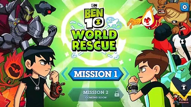 Ben 10 Four Arms - World Rescue Mission London (Cartoon Network Games)