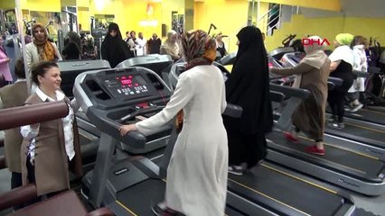 Şanlıurfalı kadınlar, zumba ve pilatesle zayıflıyor