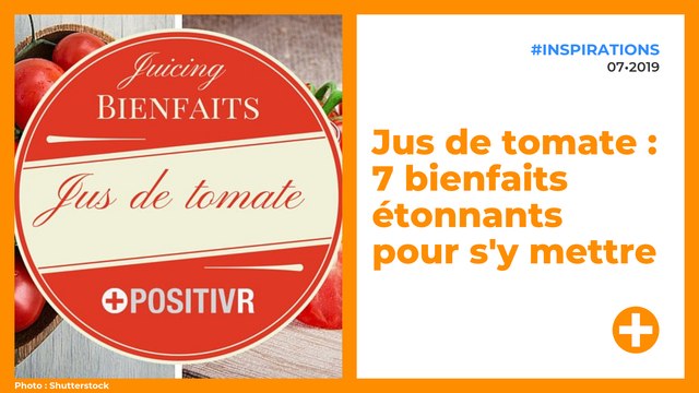Jus de tomate : 7 bienfaits étonnants pour s'y mettre
