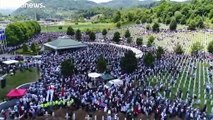 البوسنة: تخليدا لذكرى مذبحة سريبرينيتسا الآلاف يحتشدون يصلون ويستذكرون بشاعة الحرب