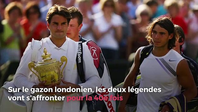 Wimbledon : une 40e confrontation pour une place en finale... Ce qu'il faut savoir avant le choc entre Federer et Nadal