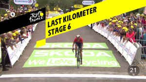 Last kilometer / Flamme rouge - Étape 6 / Stage 6 - Tour de France 2019