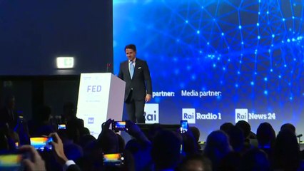 Milano - Conte al Forum dell’Economia digitale (11.07.19)