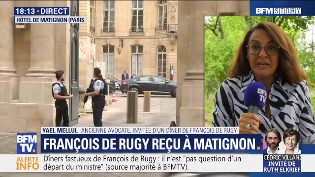 Dîners fastueux de François de Rugy: l'ancienne avocate Yael Mellul assure ne pas avoir été invitée en tant qu'amie du couple
