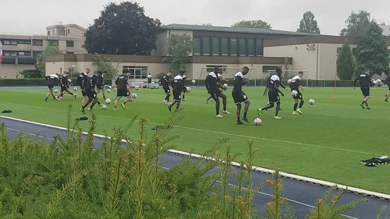 Le Sporting de Charleroi en stage à Kamen (Allemagne) - jour 6 - jeux d'adresse: