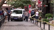 Beşiktaş'ta apartman yöneticisiyle kiracı arasında çıkan tartışmada kan aktı