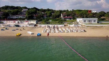 Başakşehirli gençler Enez Kampı'nda yaz tatilinin keyfini çıkarıyor.