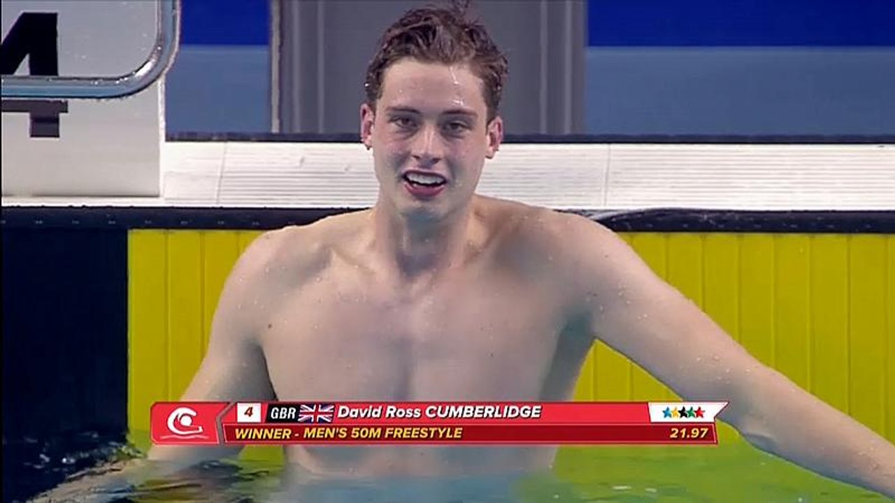 Universiade in Neapel - Gold für David Cumberlidge