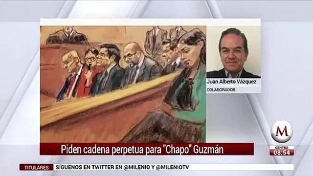 EU pide cadena perpetua más 30 años de cárcel para 'El Chapo'