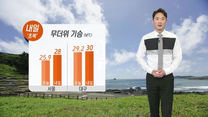 [날씨] 내일 다시 무더위 기승...불쾌지수 높음  / YTN