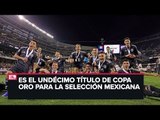 El Tri regresó a México tras ganar la Copa Oro