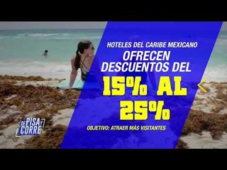 La plaga del sargazo se sigue expandiendo. ¡El problema continúa! | De Pisa y Corre
