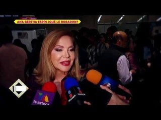 ¡Ana Bertha Espín sufrió robo en un supermercado! | De Primera Mano