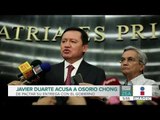 Javier Duarte acusó directamente a Osorio Chong de pactar su entrega | Noticias con Paco Zea