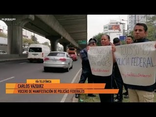 Acuerdo con gobierno y Policía Federal podría quedar plasmado en documento; señaló Carlos Vázquez