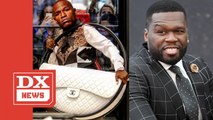 50 Cent Disses Floyd Mayweather For Flaunting World's Largest Chanel Bag