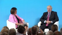 Boris defends support for Sir Kim Darroch at Tory hustings